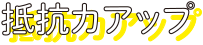 抵抗力アップ
